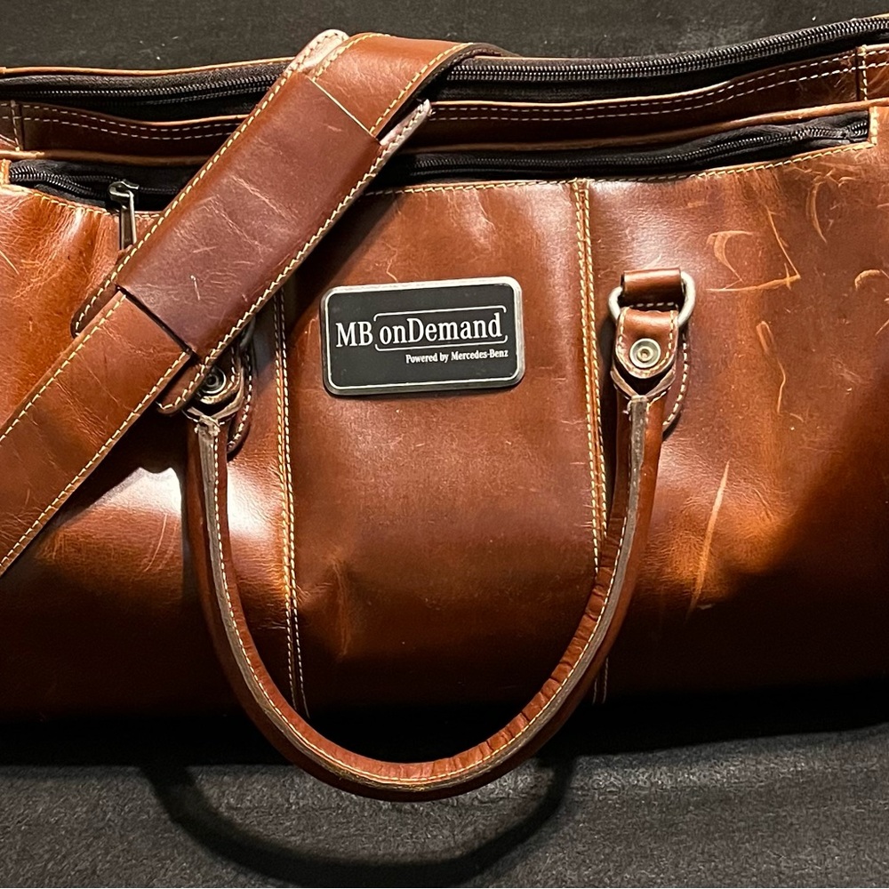Brown Leather Men's Bag